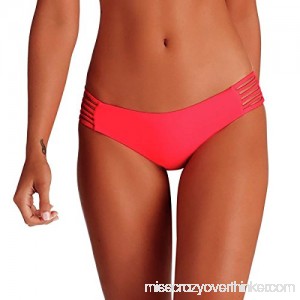 Vitamin A Women's Black Ecolux Tab Side Hipster Bikini Bottom Eco Starfruit B07C2Y7VMC